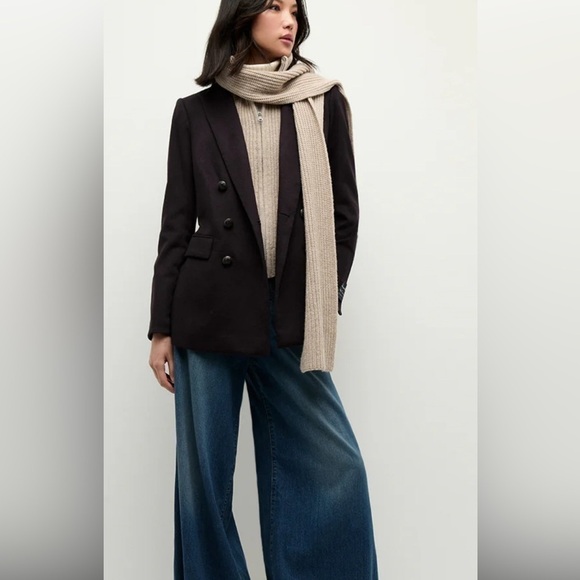 Veronica Beard NWT Ellette Dickey Jacket Navy Multi double breasted size 4 - Picture 4 of 13